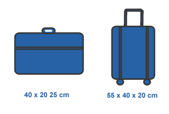 Brein Persona semester Ryanair bagage - Alle afmetingen, regels en kosten op een rij